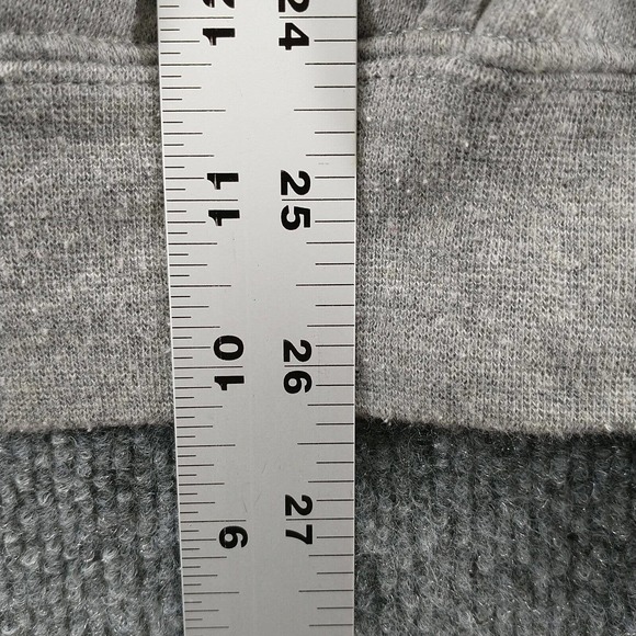 E5 Men's Alabama Crimson Tide Drawstring Hoodie Gray S Long Sleeve Cotton Blend - Picture 11 of 12